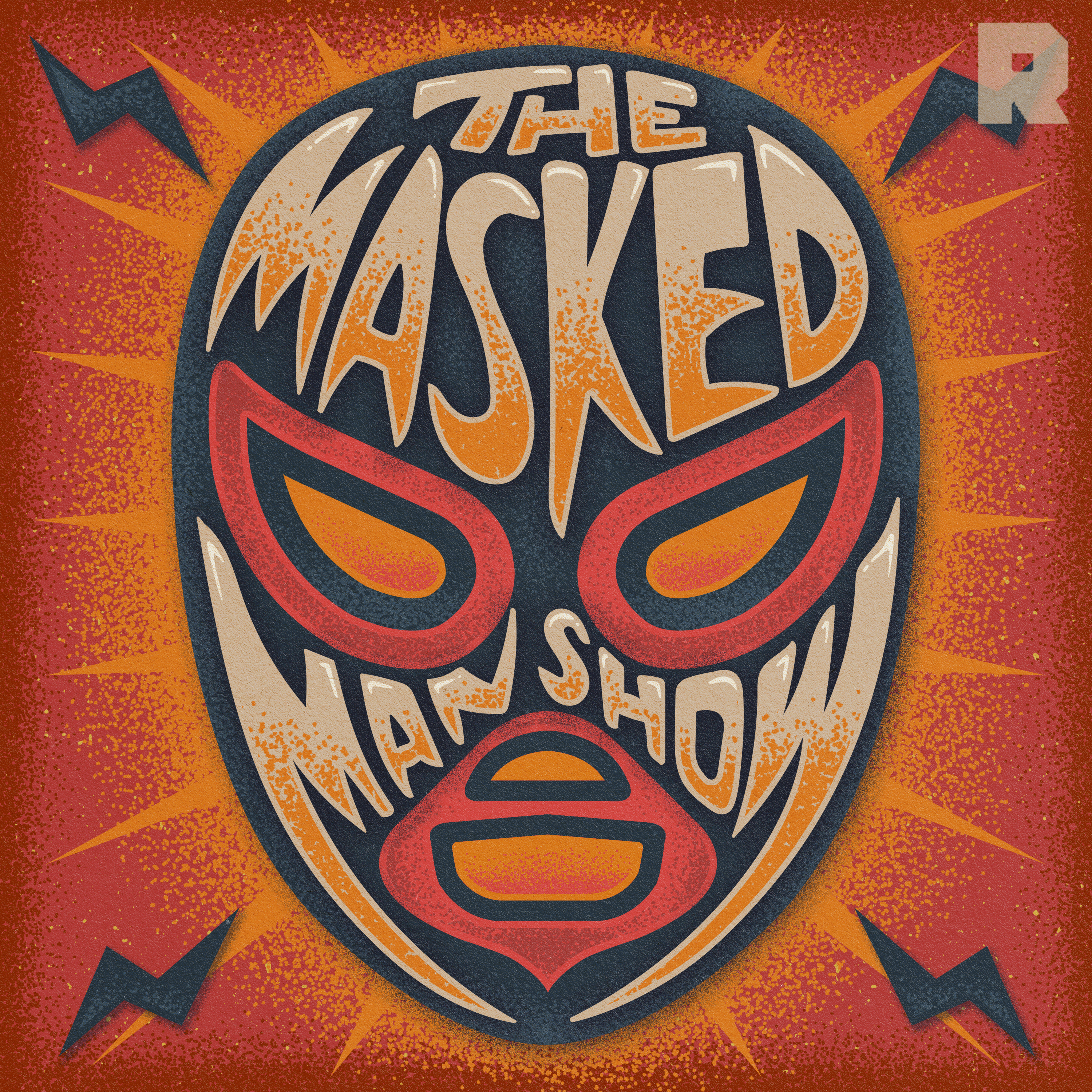 the masked man show podcast logo